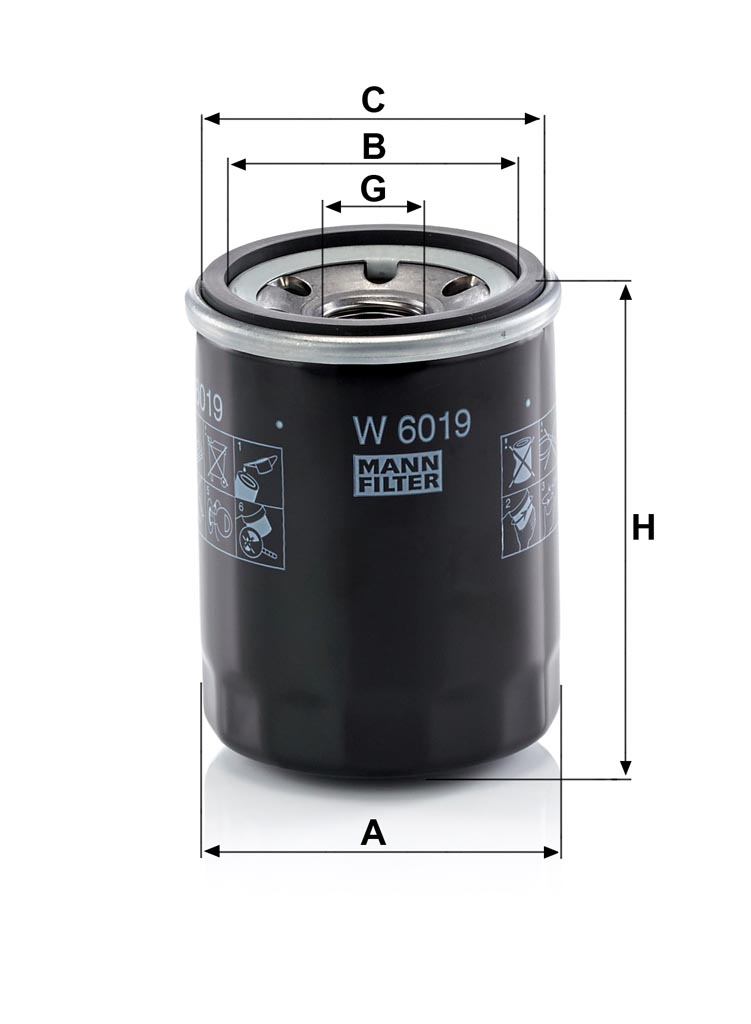 W 6019 1186717S01 Krone Filtertechnik